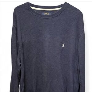 Ralph Lauren Polo Navy Long Sleeve Shirt